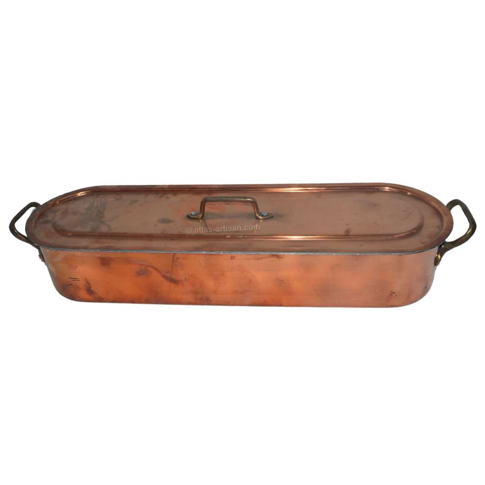 Ovale copper Pot-0