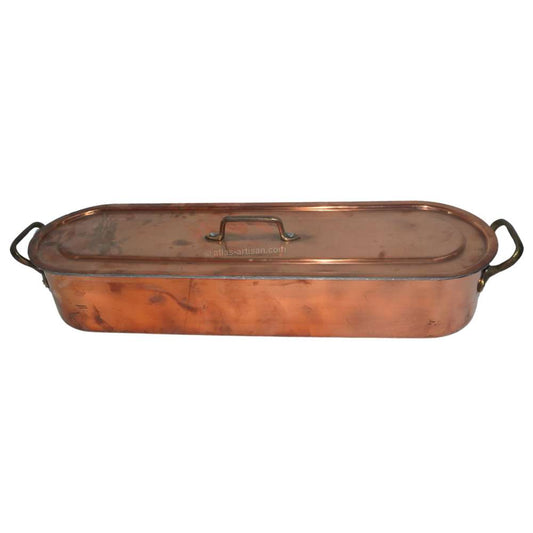 Ovale copper Pot-0