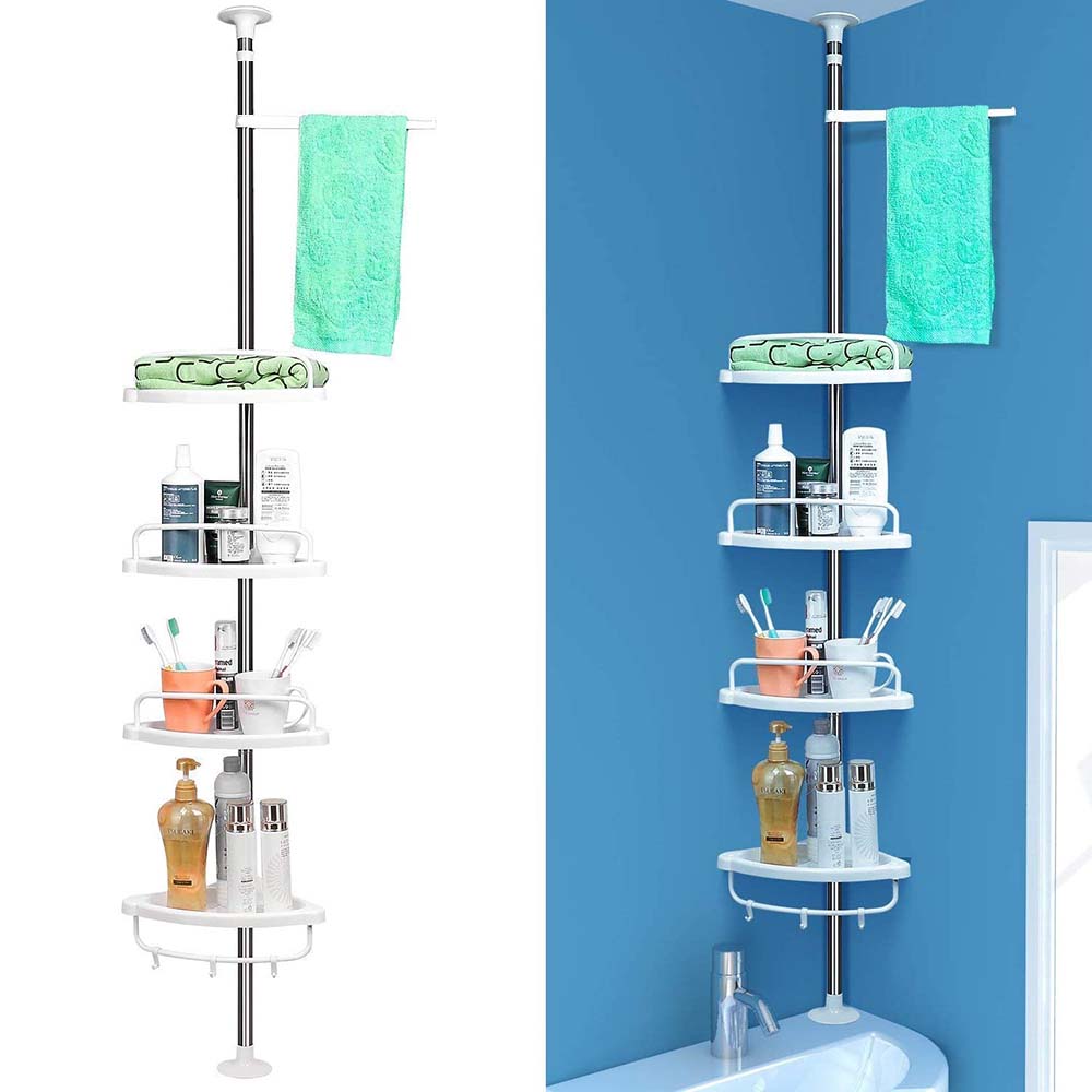 Telescopic bathroom shelf-2