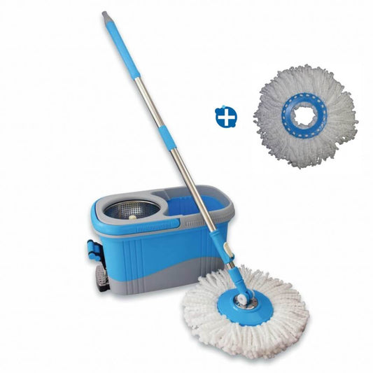 Turbo Mop Pro EasyWring Spin Mop Set-0